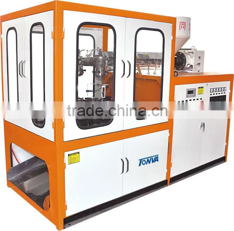 blow molding machine, four station two head, Plastic Labware