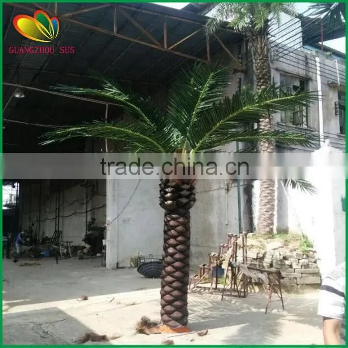 5m fiberglass trunk artificial date palm tree cheap price artificial palm tree