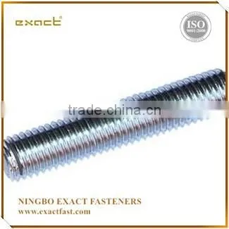 zinc white zinc blue yellow zinc hot dip galvanized threaded bar