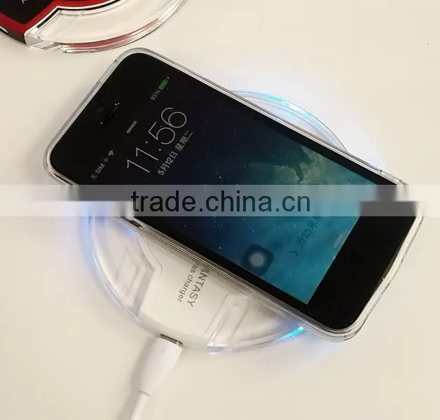 Qi Wireless Charger Charging Pad, Output Qi-Enabled Charging Pad