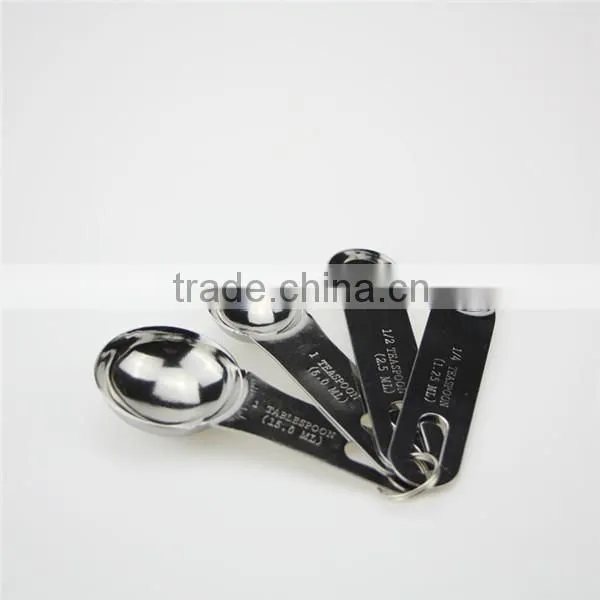 Wholesale stainless steel measuring spoon set
