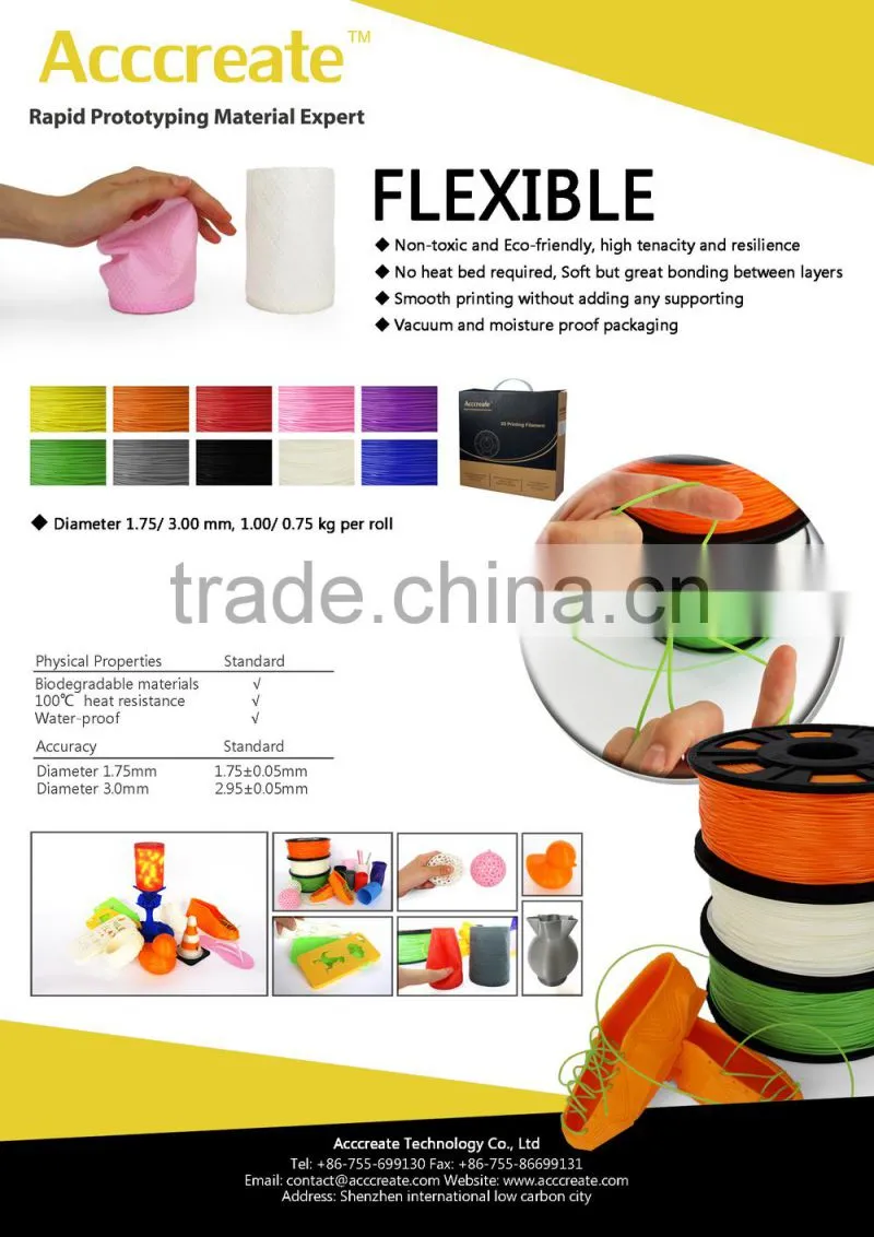 2016 Weistek brand 3mm Filament abs filament 3mm abs filament