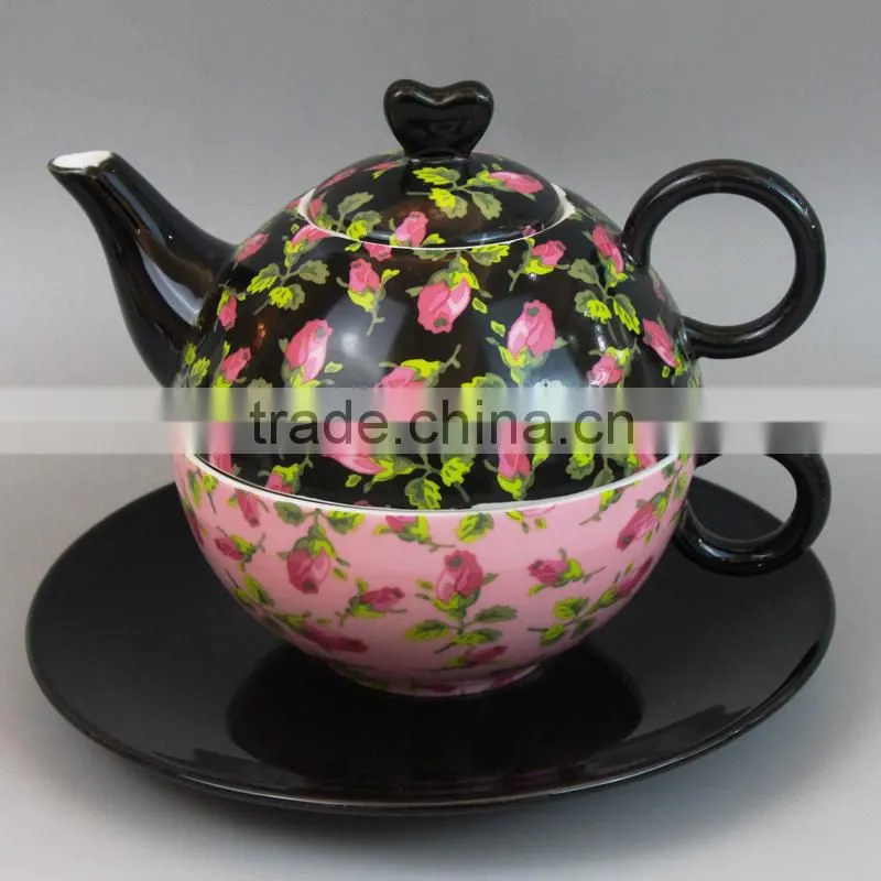 china suppliers drinkware ceramic tea pot sets for one