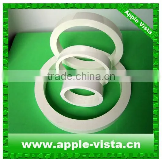 99% Alumina Ceramic ring , Flanged Rings , Ceramic Wire Guides