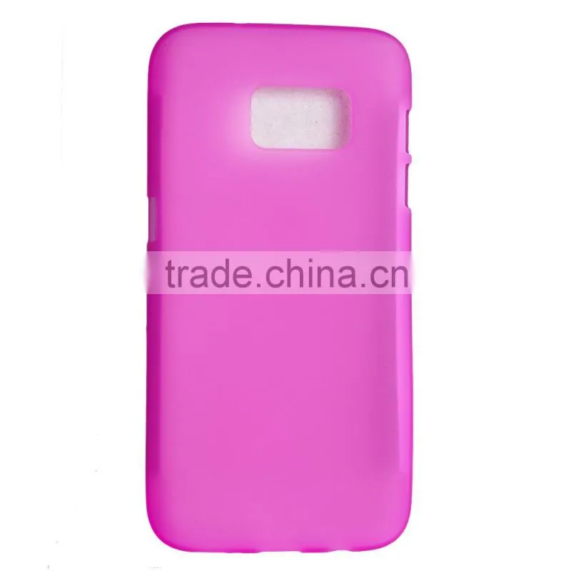 Frosted TPU back case multi-color for samsung galaxy s7 case