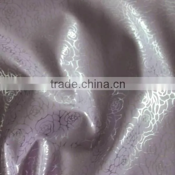 PU printing leather for making lady dress shoes