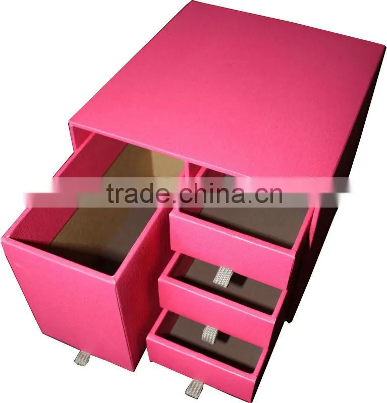 Manufacturer Custom Pink Paper Slide Boxes