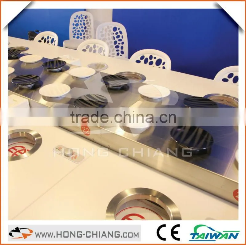 Magnetic Induction barbecue conveyor belt system~MIT