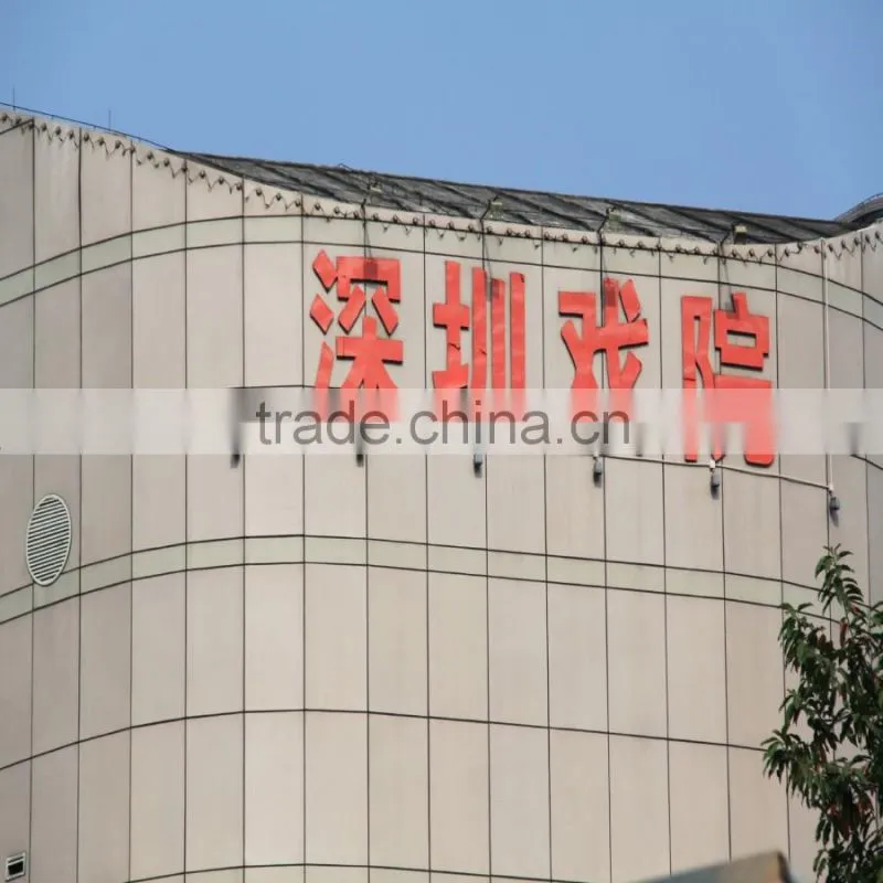 Outdoor use aluminum composite panel