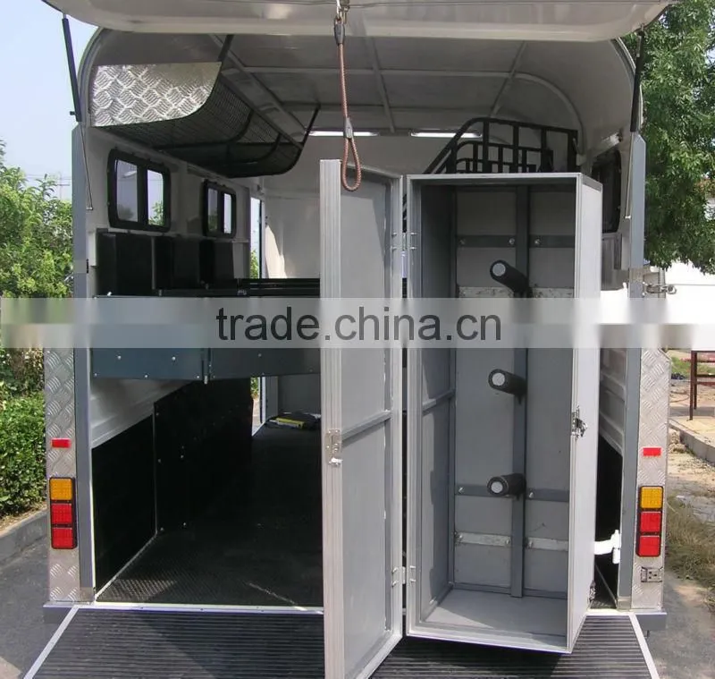 Deluxe 3 horse angle load horse trailer