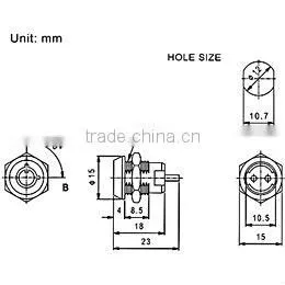 12 Micro Key Switch Lock Safe