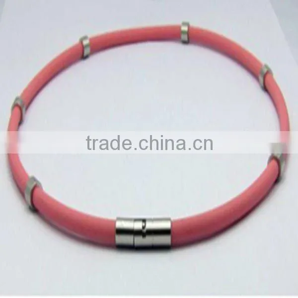 High quality fashion silicone necklace