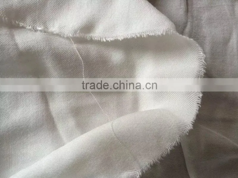 soft twill PFD PFP polyester viscose fabric