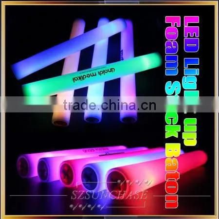 hot sell colourful Super LED light up baton