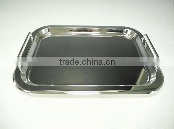 sterling silver holloware metal salver silver plated serving trays for wedding tableware service tray