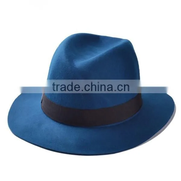 Ladies Red Wool Felt Hat
