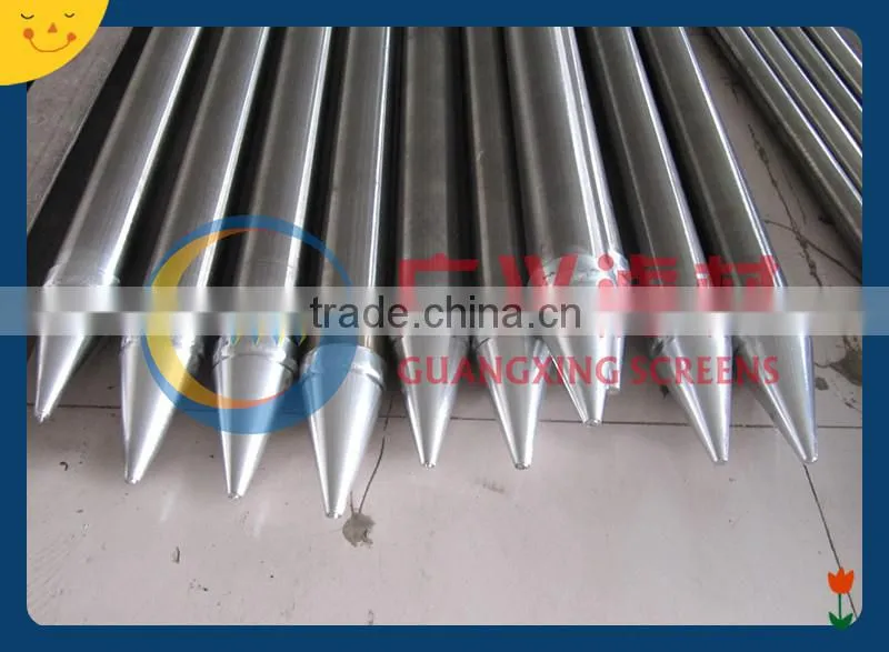 stainless steel water well drive point filter spear
