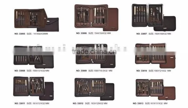 Hot selling travel grooming manicure set premium gifts