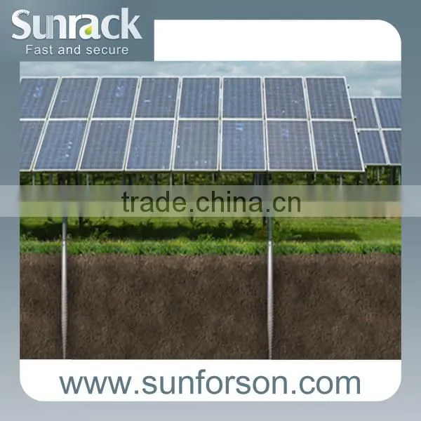 concise design aluminum solar brackets for tile roof/SS304 roof hook