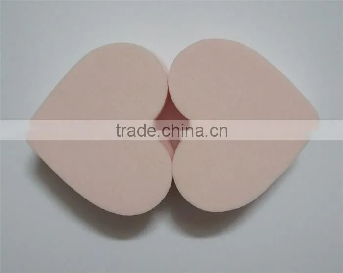 Latex Free Beauty Sponge Blender Heart Shape Cosmetic Powder Puffs