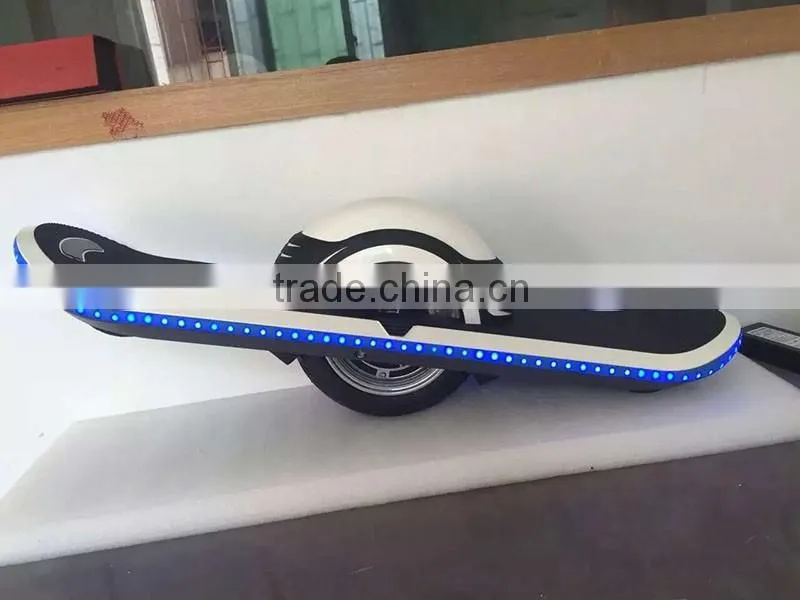 china shenzhen factory 10'' one single wheel hoverboard bluetooth led light best selling