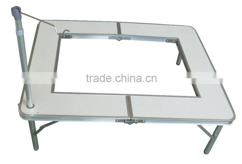 Wholesale High Quality MDF Aluminum Camping Heights Adjustable Picnic Table