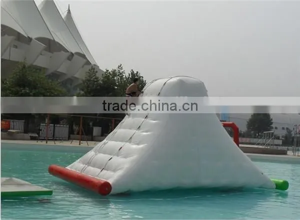 2016 Hot sale inflatable iceberg, inflatable iceberg water toy