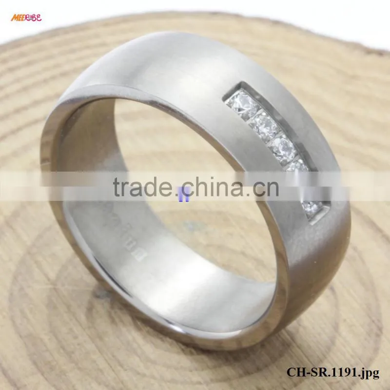 New design Ladies Finger Ring Diamond Ladies Stone Rings Rose Gold Plated In Jewelry
