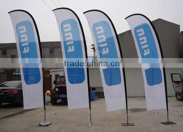 Feather flag pole