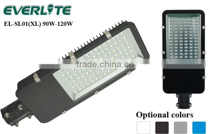 Top quality 5 year warranty Meanwell driver Bridgelux chip LED street light AC90-350V 120w led street light