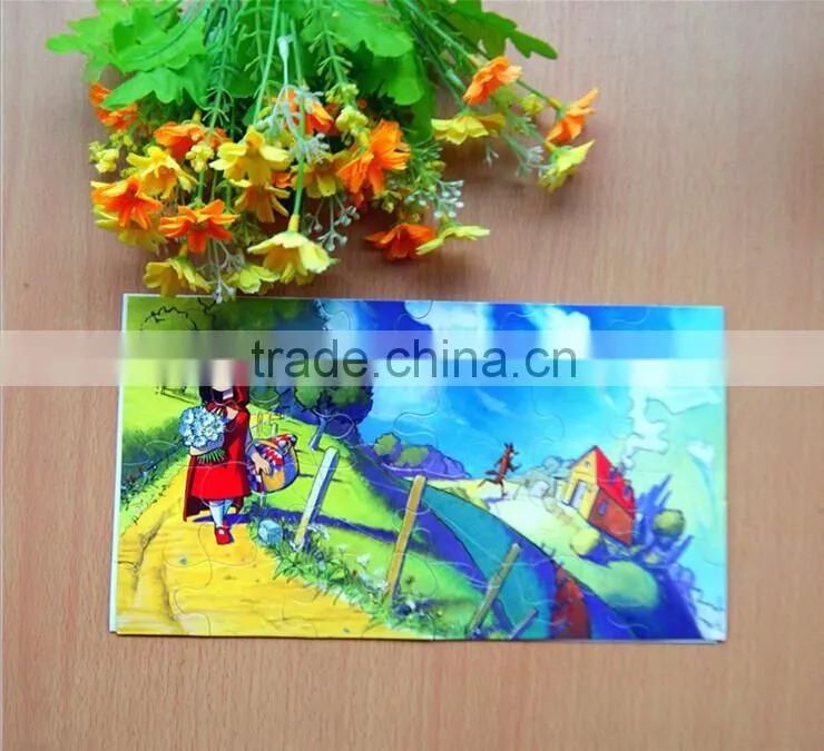 Funny fridge magnet puzzle toys for kids