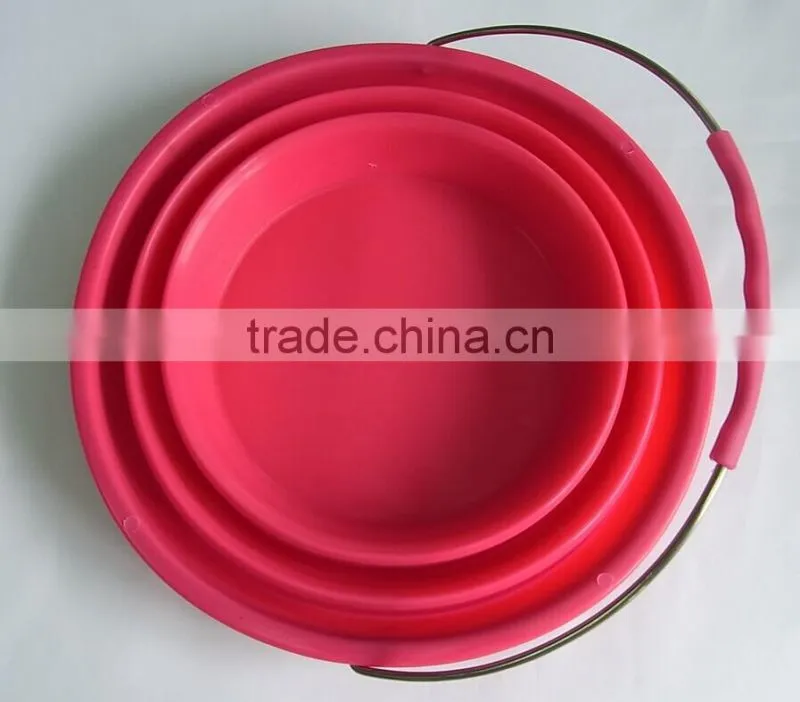 silicone foldable buckets