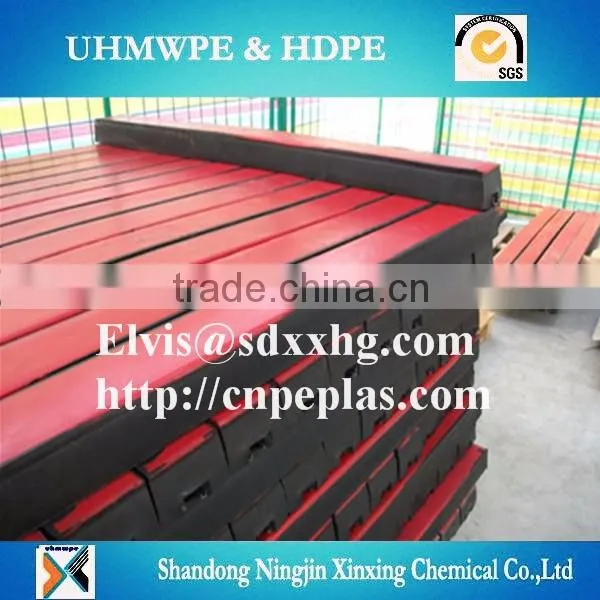 UHMWPE customized spare parts/plastic block uhmwpe parts/fixed gear parts