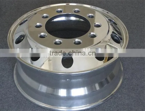 forged aluminium alloy wheel 8.25x22.5