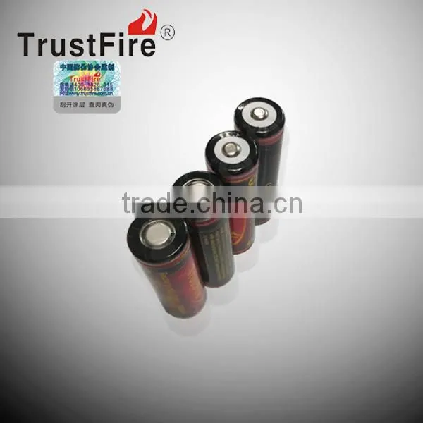 trustFire 3.7v icr 18650 battery rechargeable 3.7v icr 18650 li-ion rechargeable 3000mAh 3.7v cylinder lithium ion battery