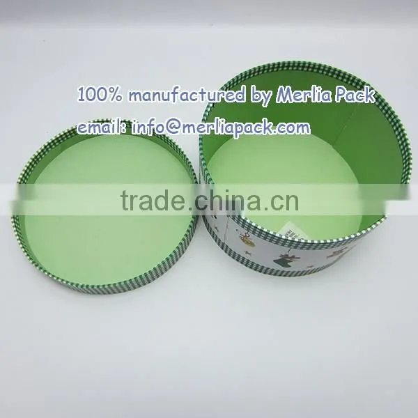 hot sale 2016 christmas collections boxes cylinder paper tube boxes