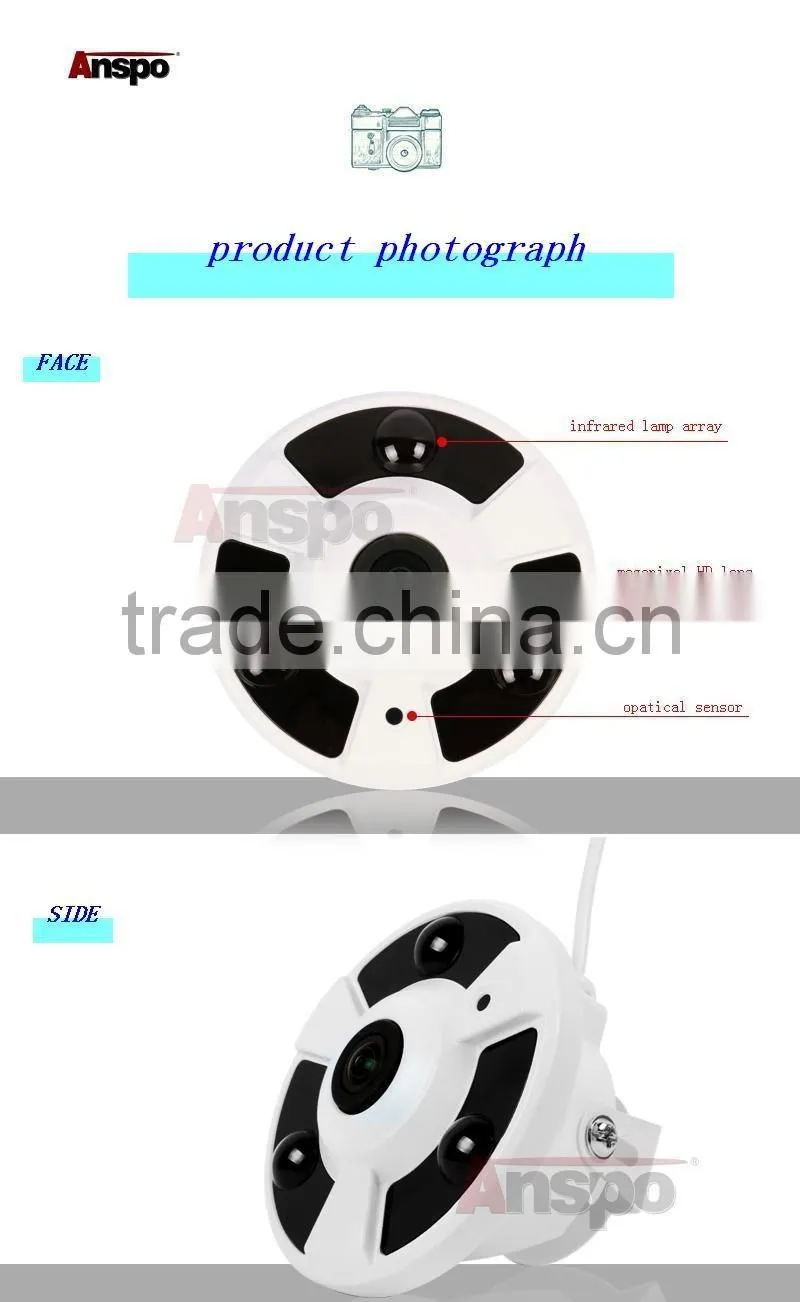 anspo hot sale home guard security oem spy indoor ip camera module