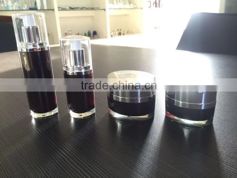 new product large size plasitc cosmetic packaging acrylic cosmetic jar