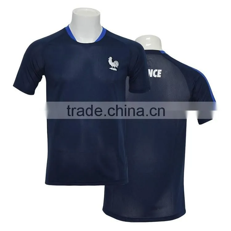 Hot european cup training suit soccer from China football shirt factory for thai best quality soccer training jerseys