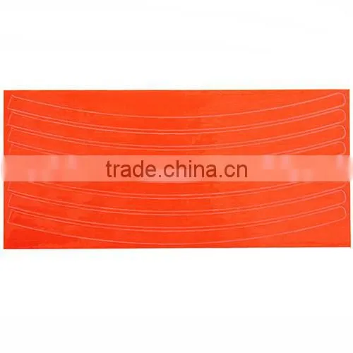 Fluorescent MTB Bike Bicycle Sticker Cycling Wheel Rim Reflective Stickers Decal for Outdoor Sports Accessories