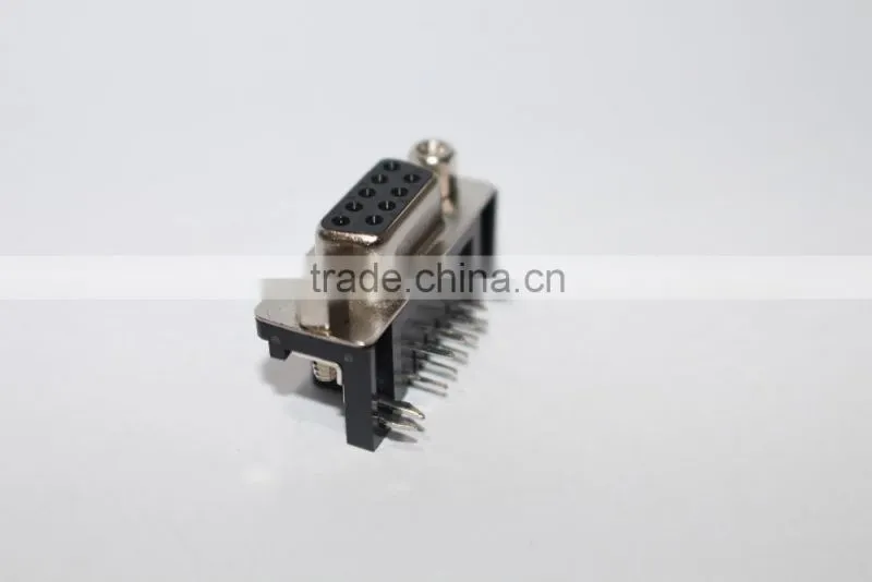 VGA connector r/a for board male female 9 pin