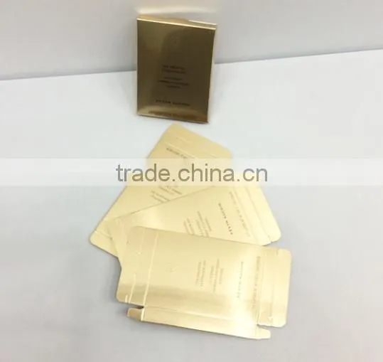 Customized paper cardboard gift cosmetic paper box