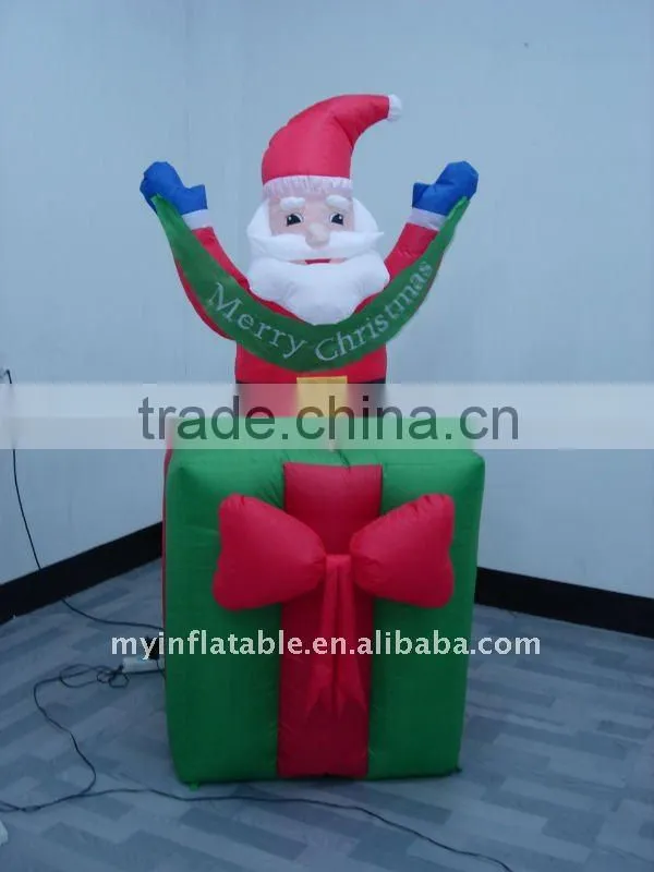 Pop-up Inflatable Snowman in Parcel