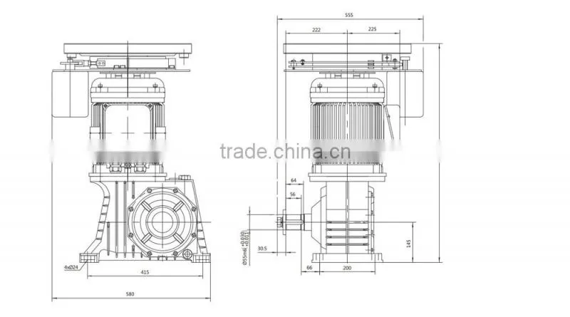 Elevator Traction Machine Auto Electrical Spare Parts