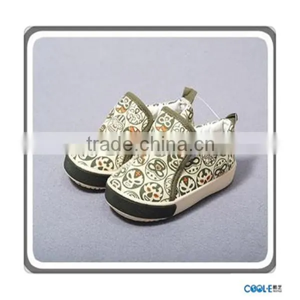 Warehouse ready goods cotton and ploy canvas with prints for shoes and bags
