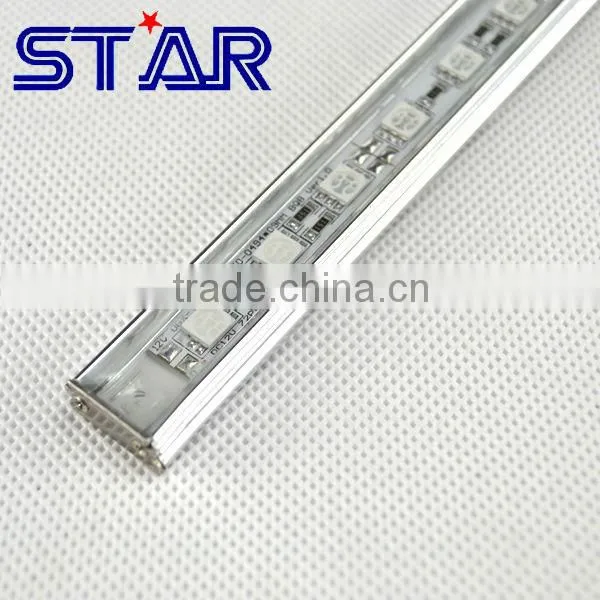 12v RGB 5050 72led/m 16W IP65 Drip glue waterproof Aluminum LED Rigid strip
