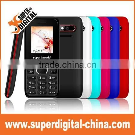 low end basic mobile phone with very good price 1.8 inch quad band