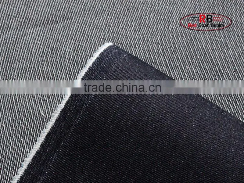Factory Stock Lot 7oz Blue twill 72%Cotton Denim Fabric