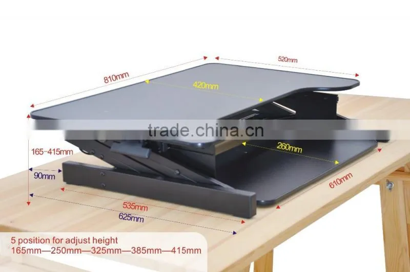 High quality cheap simple modern office home MDF wooden laptop desk table