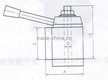 quick change lahte tool post & holders America type